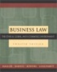 Business law: the Ethical, Global and E-Commerce Environment