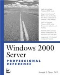Windows 2000 server : professional reference