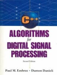 C++ algorithms for digital signal processing