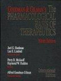 Image of Goodman and Gilman's the pharmacological basis of therapeutics