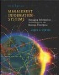 Image of Management information systems : managing information technology in the business enterprise