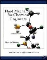 Image of Fluid mechanics for chemical engineers