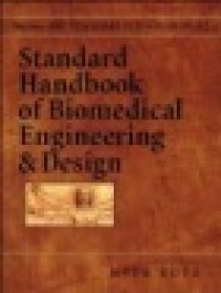Image of Standard handbook of biomedical engineering & design