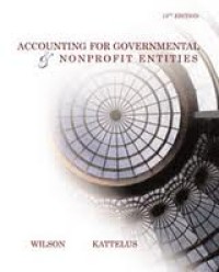 Image of Accounting for governmental and nonprofit enttities