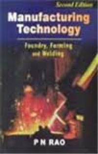 Image of Manufacturing technology: foundry, forming and welding