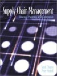 Image of Supply Chain Management : Strategy, Planning, and Operation