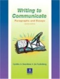 Image of Writing to communicate : paragraphs and essays