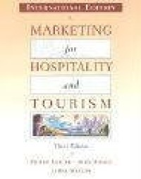 Image of Marketing for Hospitality and Tourism