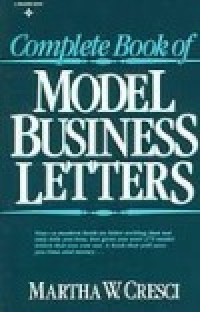 Image of Complete book of model business letters