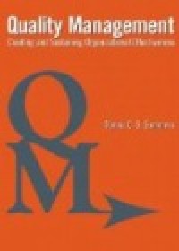 Image of Quality management : creating and sustaining organizational effectiveness