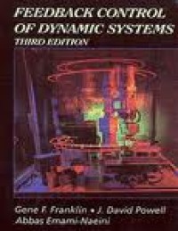 Image of Feedback control of dynamic systems