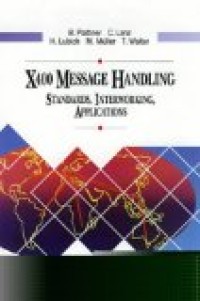 Image of X400 message handling : standards, interworking, applications