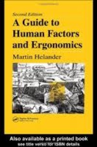 Image of A guide to human factors and ergonomics