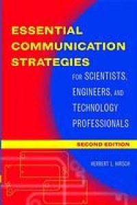 Image of Essential communication strategies for scientists, engineers, and technology professionals