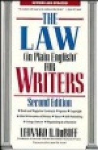 Image of The Law (in plain English) for writers