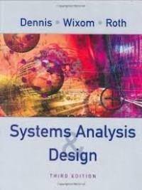 Image of Systems analysis design
