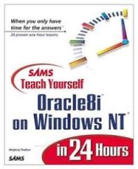 Image of Sams teach yourself Oracle8i on Windows NT in 24 hours