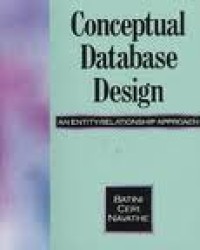 Image of Conceptual database design : an entity-relationship approach