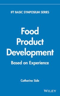 Image of Food product development based on experience