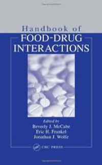 Handbook of food-drug interactions