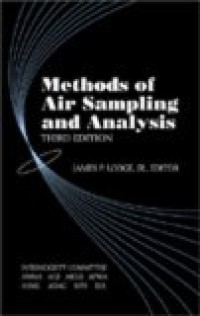 Image of Methods of air sampling and analysis