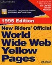 Image of New Riders' official World Wide Web yellow pages