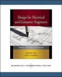 Image of Design for electrical and computer engineers : theory, concepts, and practice