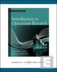 Image of Introduction to operations research