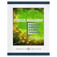 Image of Strategic management : planning for domestic & global competition