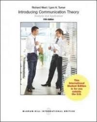 Image of Introducing communication theory: analysis and application