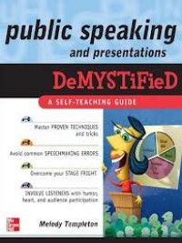 Image of Public speaking and presentations demystified