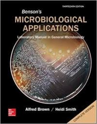 Image of Benson's microbiological applications : laboratory manual in general microbiology