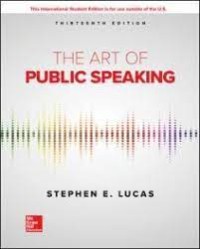 Image of The art of public speaking 13ed.