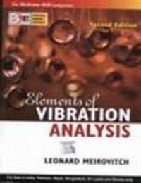 Elements of vibration analysis