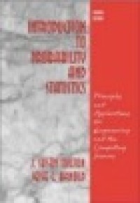 Image of Introduction to propability and statistics : principles and applications for engineering and the com