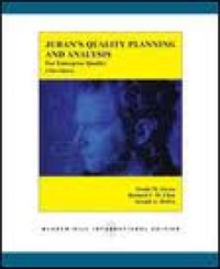 Image of Juran's quality planning and analysis: for enterprise quality