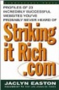 Image of Striking it rich .com : profiles of 23 incredibly successful websites you've probably never heard of