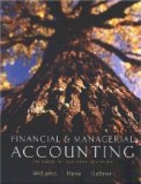 Financial & managerial accounting : the basis for business decisions