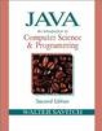 Image of Java : an introduction to computer science & programming