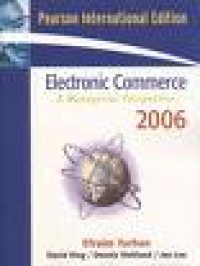 Image of Electronic commerce 2006 : a managerial perspective