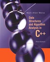 Image of Data structures and algorithm analysis in C++