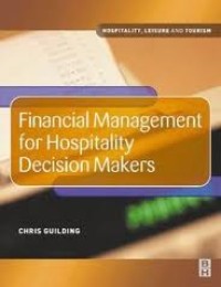 Image of Financial management for hospitality decision makers