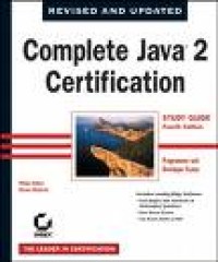Complete java 2 certification : study guide