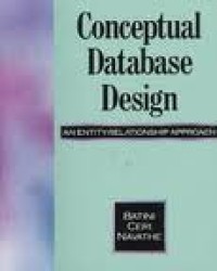 Image of Conceptual database design : an entity-relationship approach