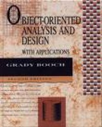 Image of Object oriented analysis and design with applications