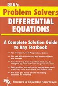 Image of The differential equations problem solver vol. II