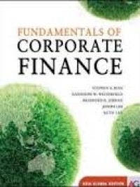 Image of Fundamentals of corporate finance