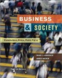 Image of Business and society : stakeholders, ethics, public policy