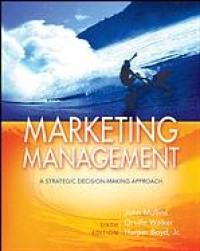 Image of Marketing management : a strategic decision-making approach