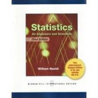 Image of Statistics for engineers and scientists